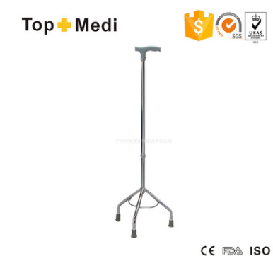 廠家直銷TWA926老人四腳拐杖穩(wěn)固輕便殘疾人拐杖鋁合金助行器批發(fā)