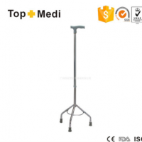 廠家直銷TWA926老人四腳拐杖穩固輕便殘疾人拐杖鋁合金助行器批發