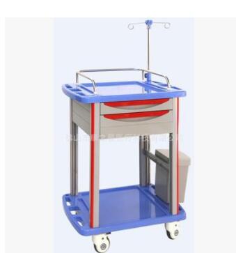 ABS治療車不銹鋼醫(yī)用手推車 醫(yī)用治療車