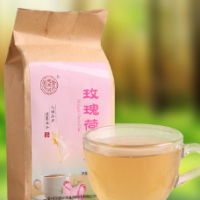 玫瑰荷葉茶oem冬瓜玫瑰花茶貼牌袋泡茶代加工160g生產廠家 德聚興